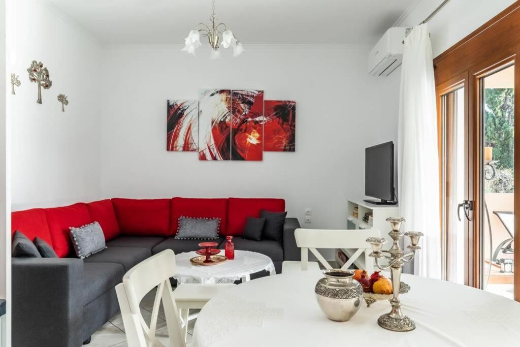 סקופלוס טאון Meandros Apartment Garden View מראה חיצוני תמונה